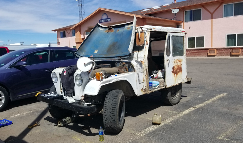 Illustration for article titled How I Fixed My $500 Postal Jeep After It Left Me Stranded in the Rocky Mountains